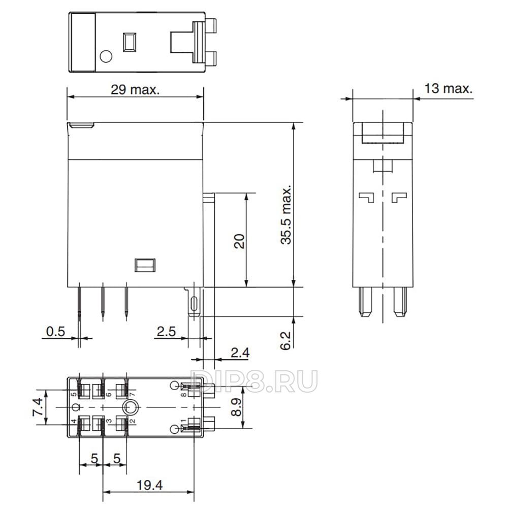 G2R-2-SN-AC230(S) OMRON 