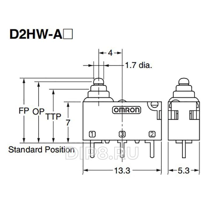 D2HW-A231D OMRON 