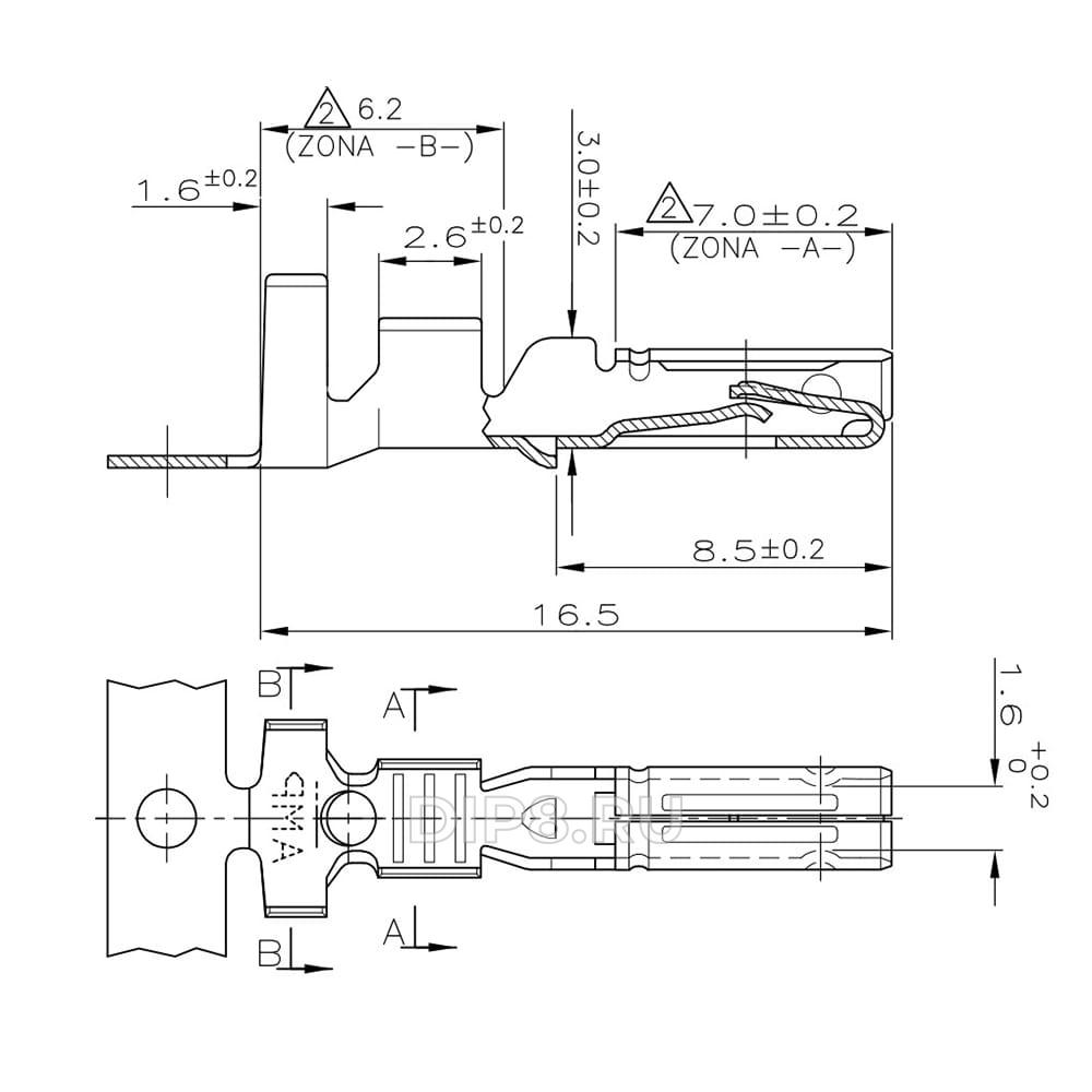 282110-1 TE Connectivity 