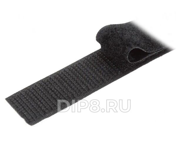 LOOP-20-25-PS18-BK VELCRO 