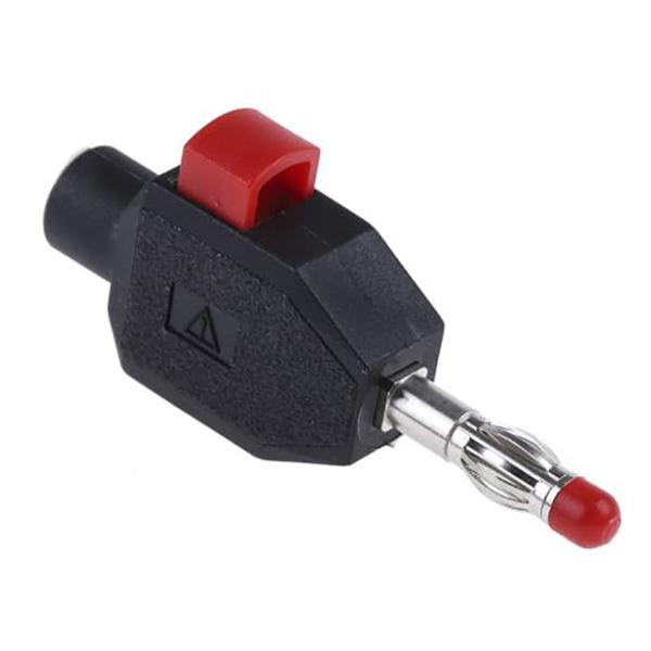 4 mm plug, clamp connection, 2.5 mmІ, black, 22.3006-21