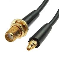 CAB MMCX-M/SMA-F RG-174U 15CM